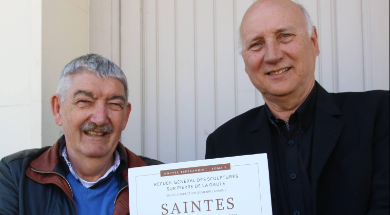 Gérard Moitrieux et Pierre Tronche, pour « Saintes, la cité des Santons et Angoulême »