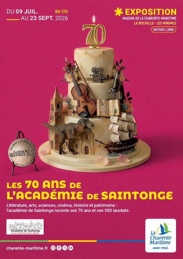 70 ans de l'Académie de Saintonge au Conseil départemental De Charente-Maritime
